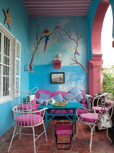 Το πολύχρωμο σπίτι της Ταγγέρης
