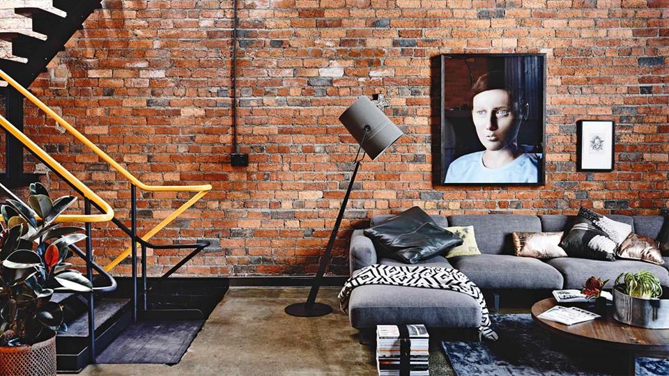 Μια αποθήκη στη Μελβούρνη, μετατρέπεται σε Cool διαμέρισμα